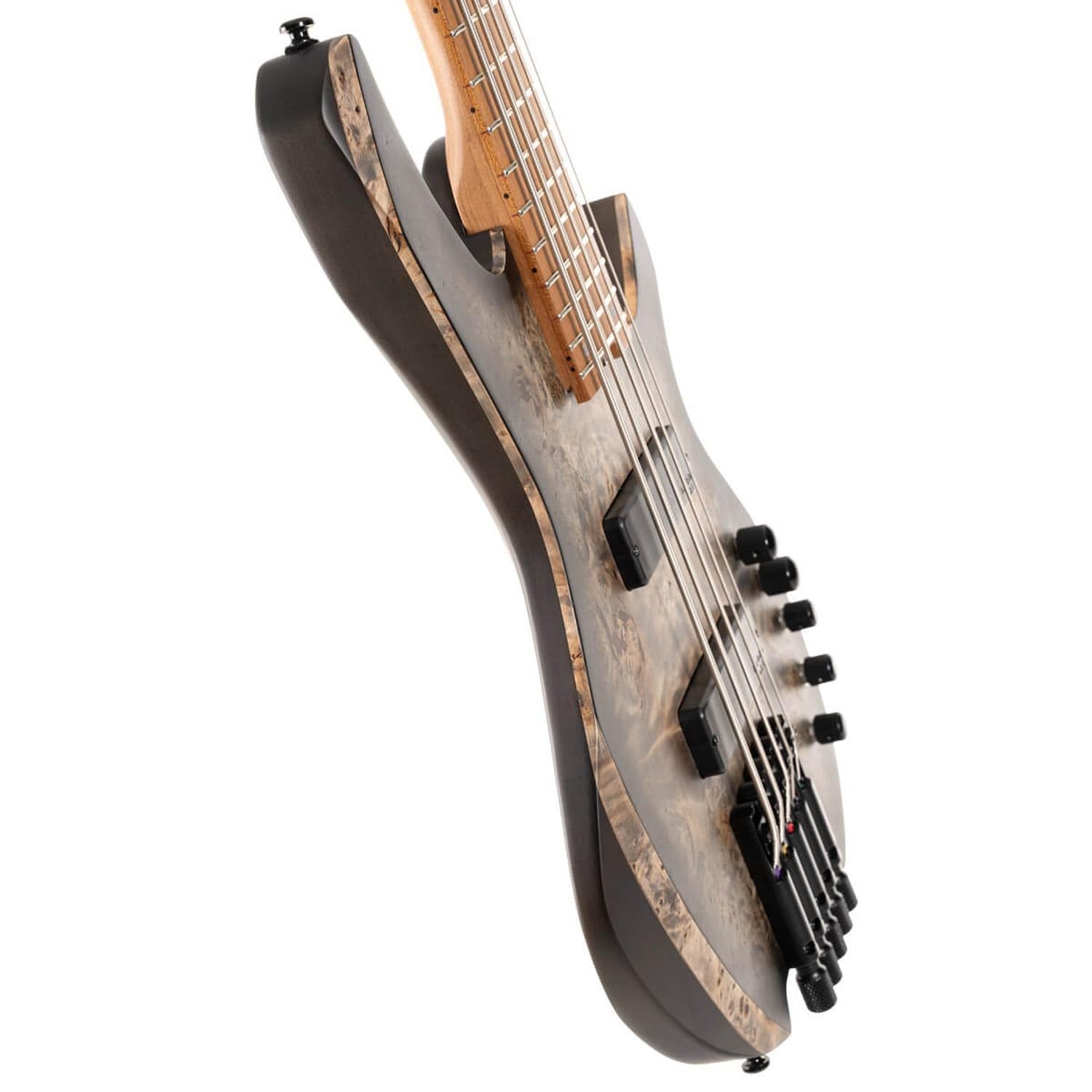 Cort Bass Guitars Cort Space5 5 String Bass Guitar with Bag #color_star-dust-green