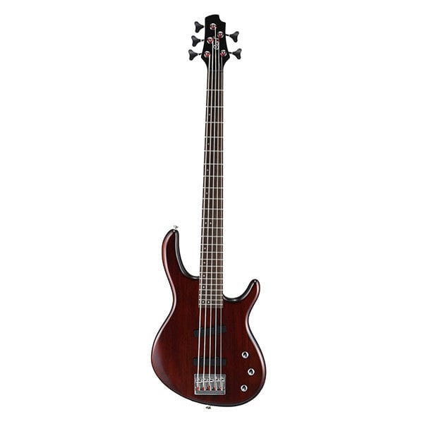 Cort Bass Guitars Walnut Satin Cort Action-V 5-String Bass Guitar