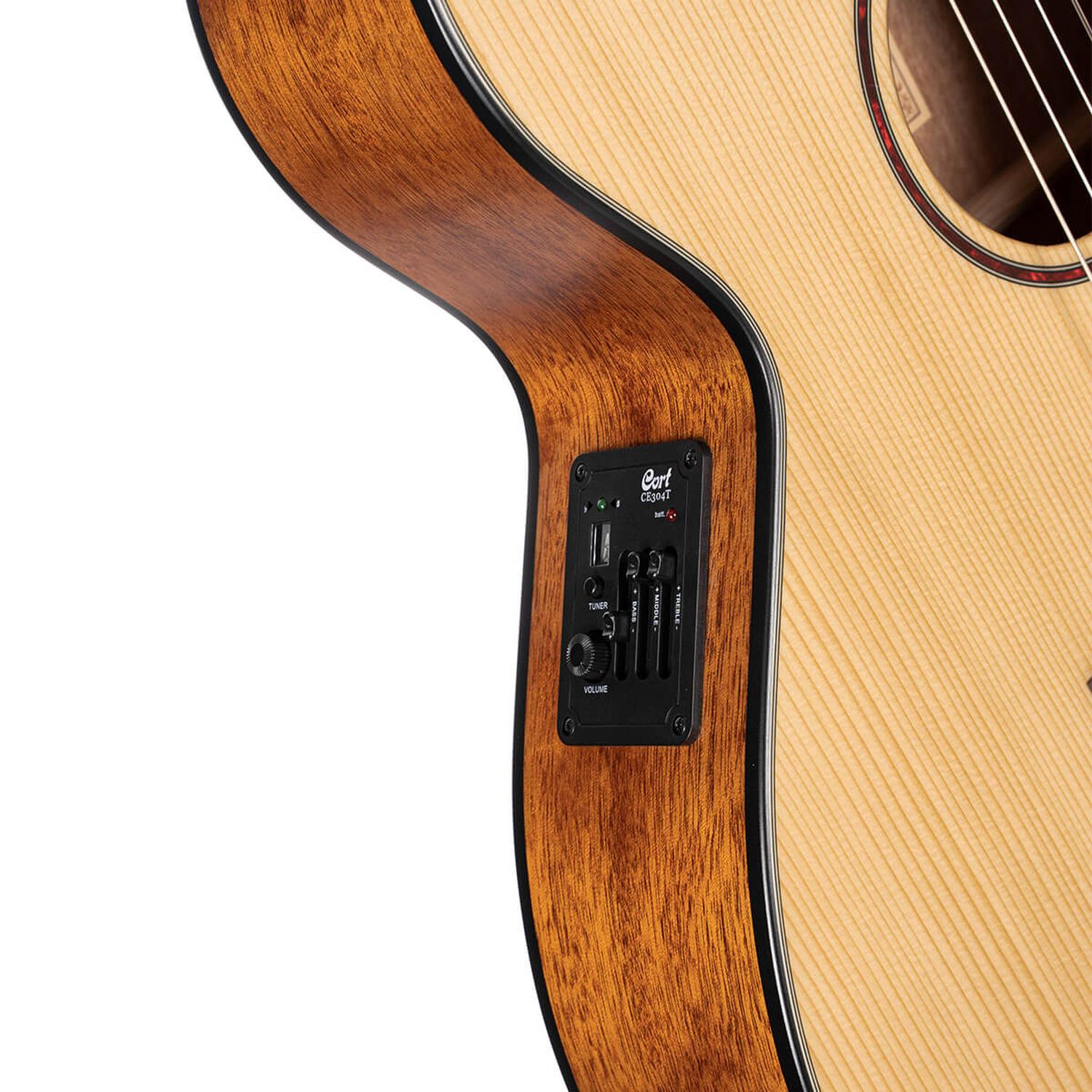 Cort Classical Guitars Cort CEC3 Electro Classical Guitar
