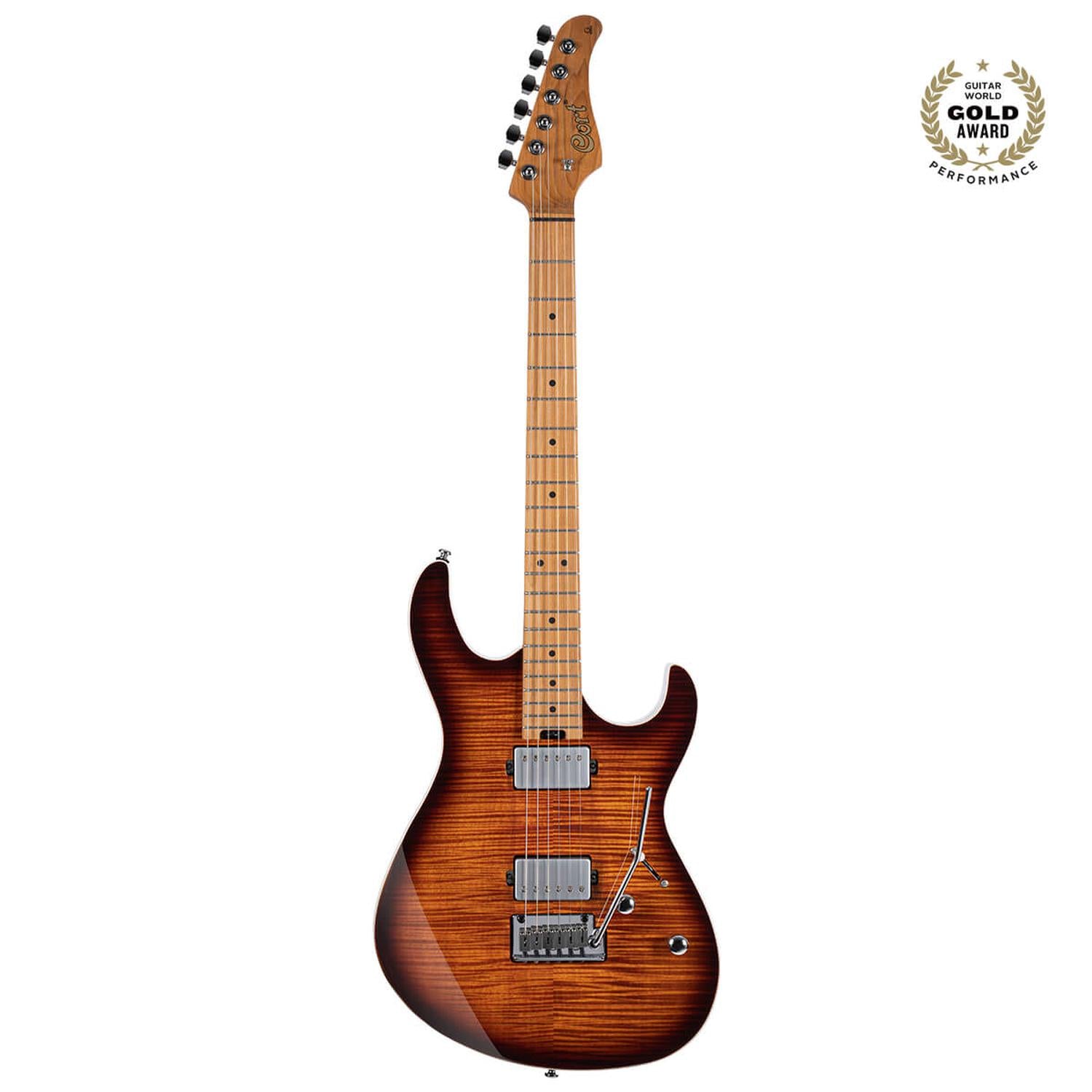 Cort Electric Guitars Antique Violin Burst Cort G Series G290 FAT II 6 String Electric Guitar #color_antique-violin-burst
