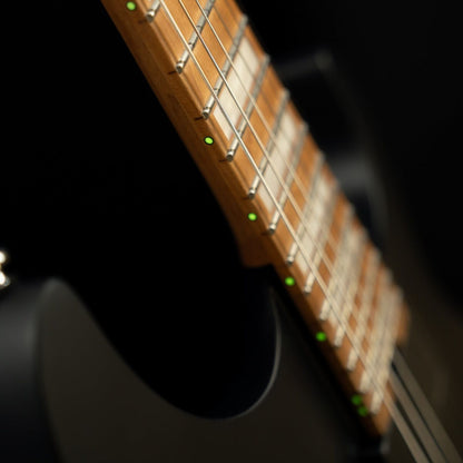 Cort Electric Guitars Black Satin Cort KX600 Infinite 6 String Electric Guitar with Bag