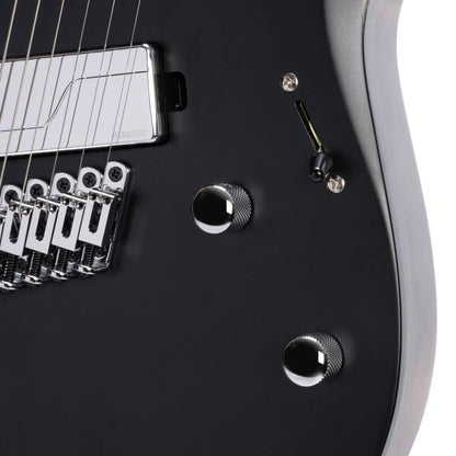 Cort Electric Guitars Black Satin Cort X Series X700 Mutility Multi Scale 6 String Electric Guitar