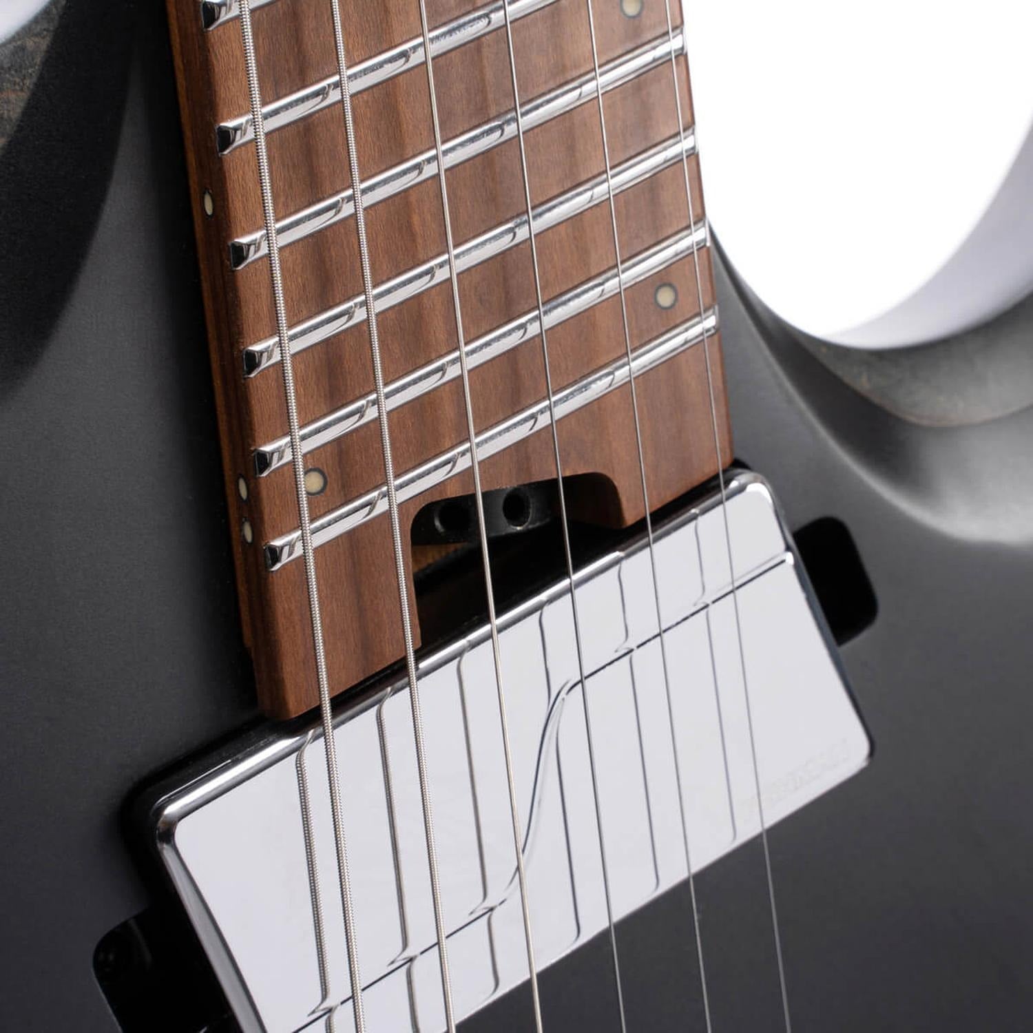 Cort Electric Guitars Black Satin Cort X Series X700 Mutility Multi Scale 6 String Electric Guitar