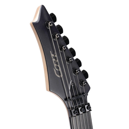 Cort Electric Guitars Black Satin Cort X500 Menace 6 String Electric Guitar - Black Satin 