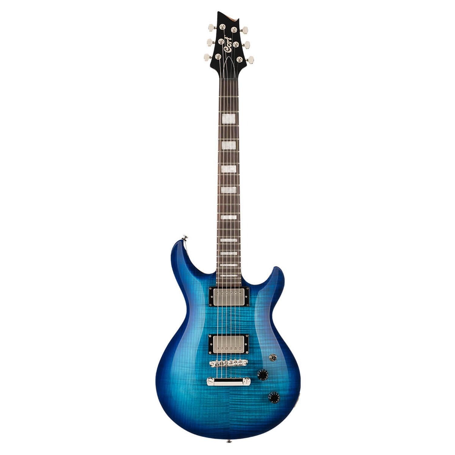 Cort Electric Guitars Bright Blue Cort M600 Electric Guitar 