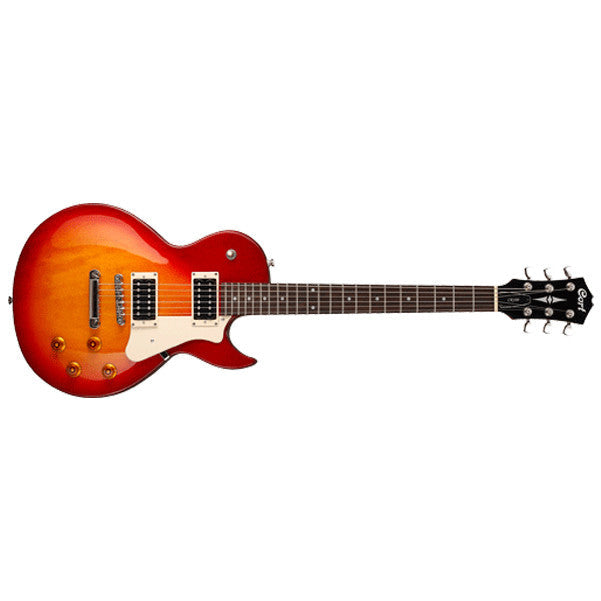 cort electric guitars bundles cort cr100 les paul style standard electric guitar bundle 