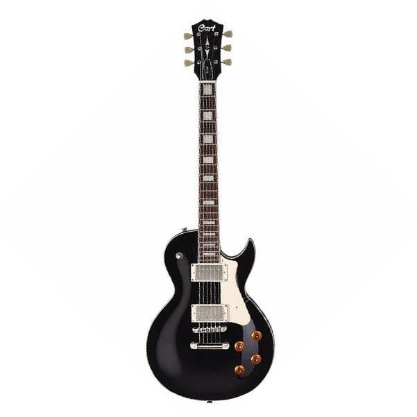 Cort Electric Guitars Bundles Cort CR200 Les Paul Style Electric Guitar with Gigbag, Strap, Pick, Cable, Cloth and Tuner, Ebook #title_black