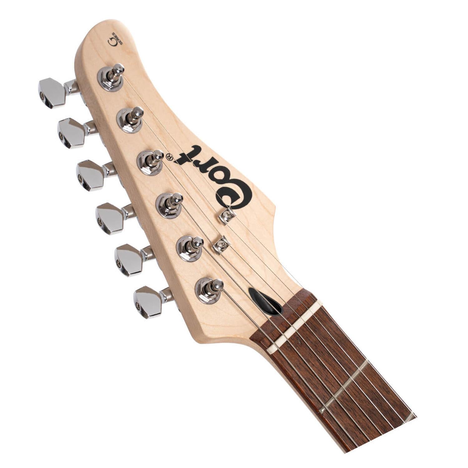 Cort Electric Guitars Cort G Series G110 6 String Electric Guitar #color_open-pore-black