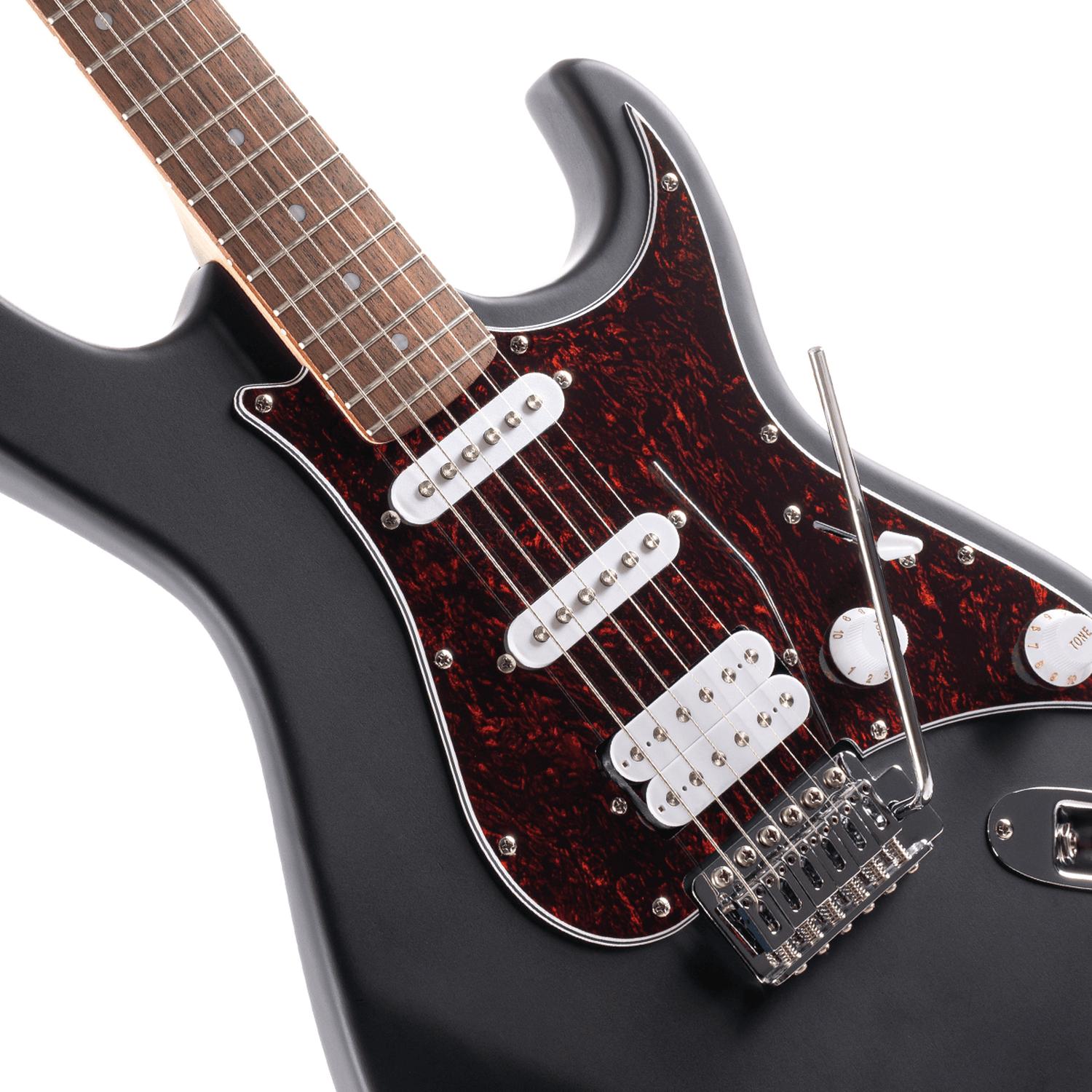 Cort Electric Guitars Cort G Series G110 6 String Electric Guitar #color_open-pore-black