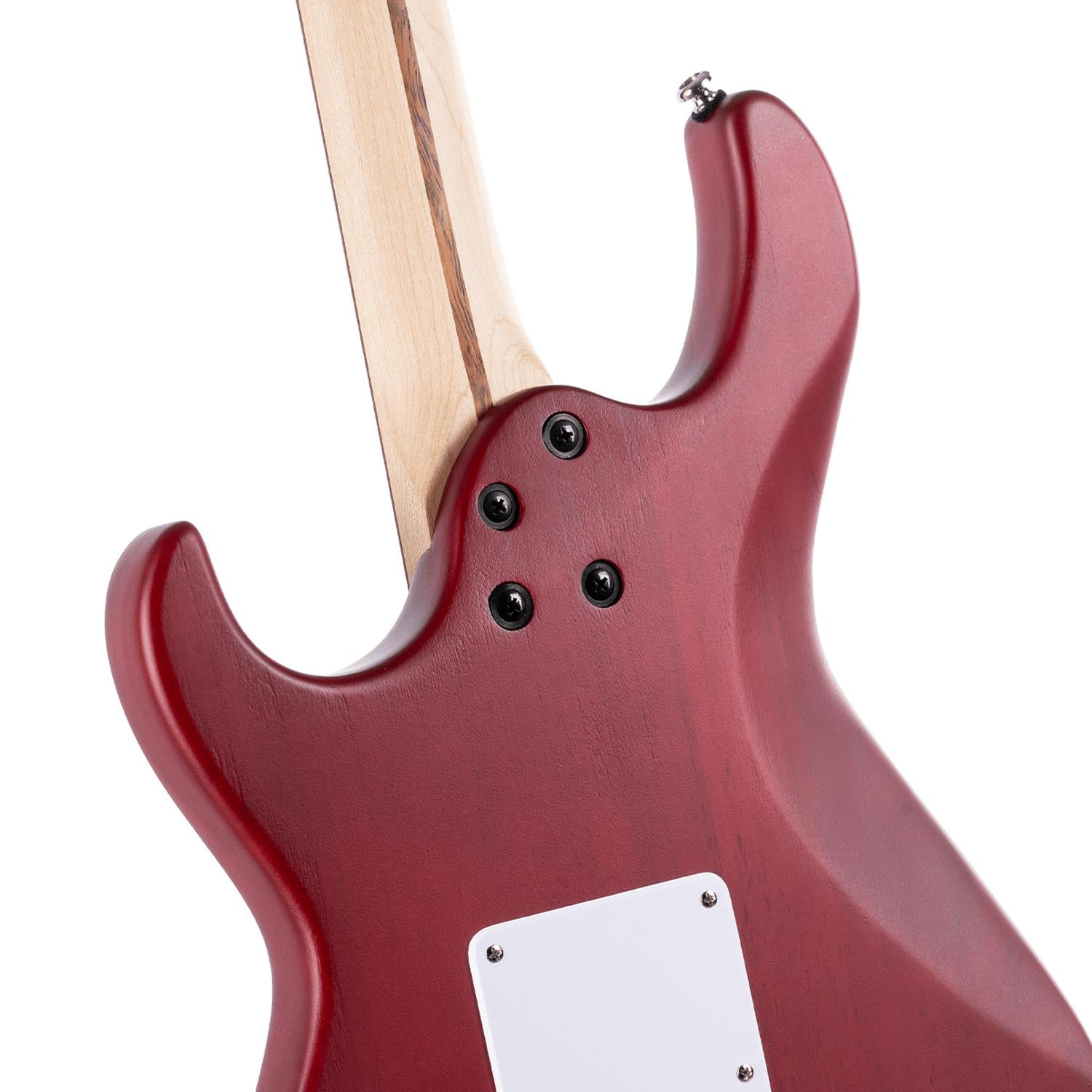 Cort Electric Guitars Cort G Series G110 6 String Electric Guitar #color_open-pore-black-cherry
