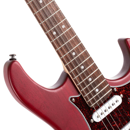 Cort Electric Guitars Cort G Series G110 6 String Electric Guitar #color_open-pore-black-cherry