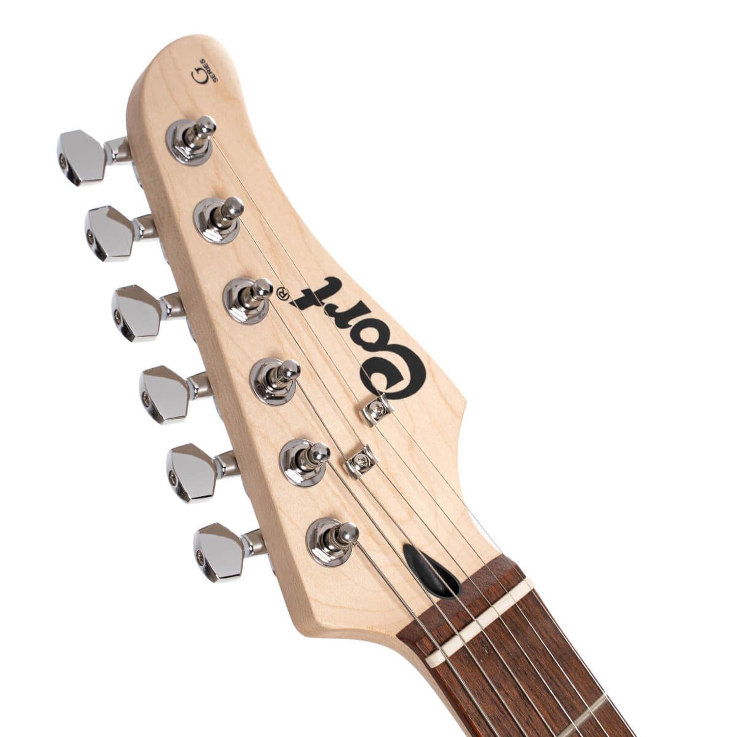 Cort Electric Guitars Cort G Series G110 6 String Electric Guitar #color_open-pore-black-cherry