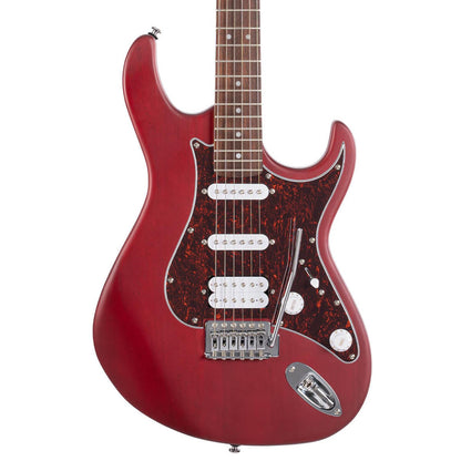 Cort Electric Guitars Cort G Series G110 6 String Electric Guitar #color_open-pore-black-cherry