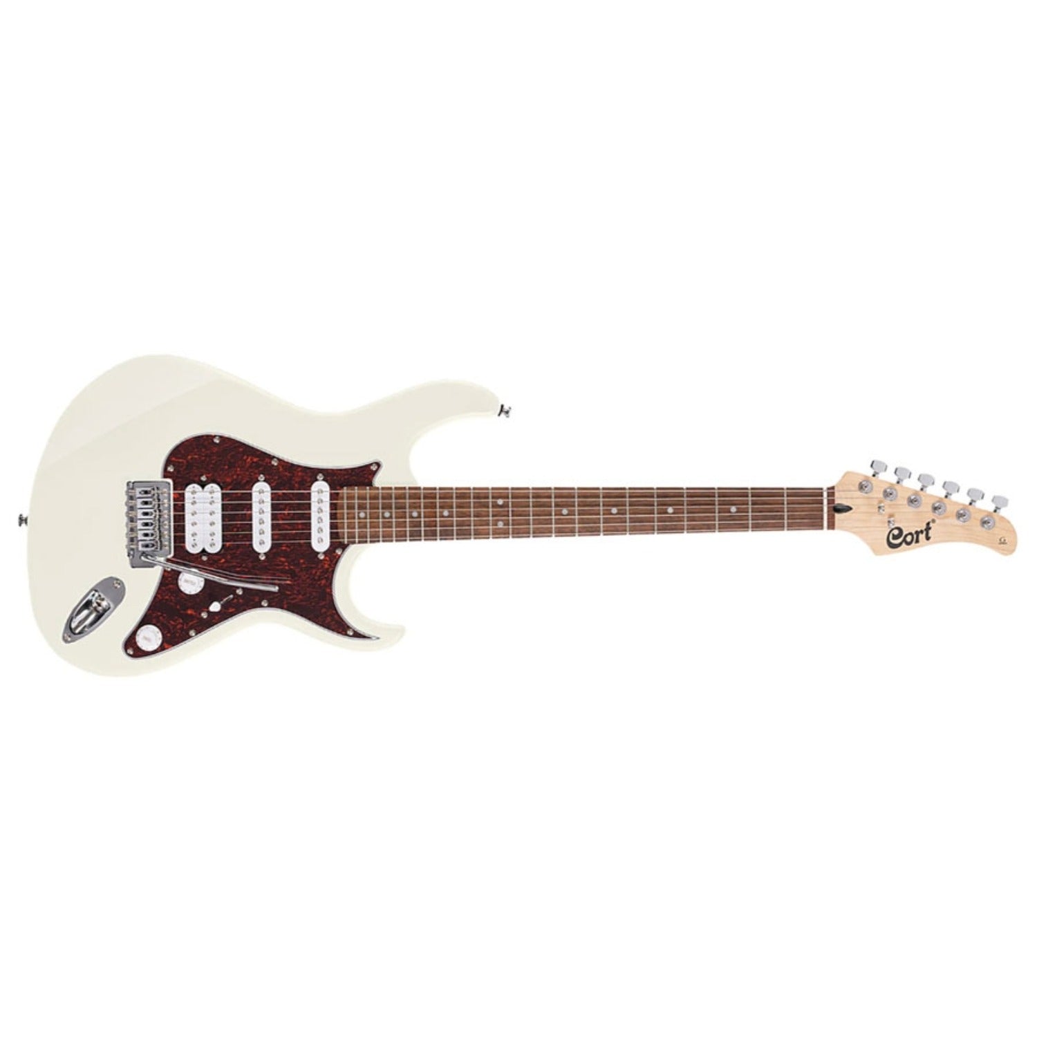 Cort Electric Guitars Cort G115SE 6 String Electric Guitar #color_white