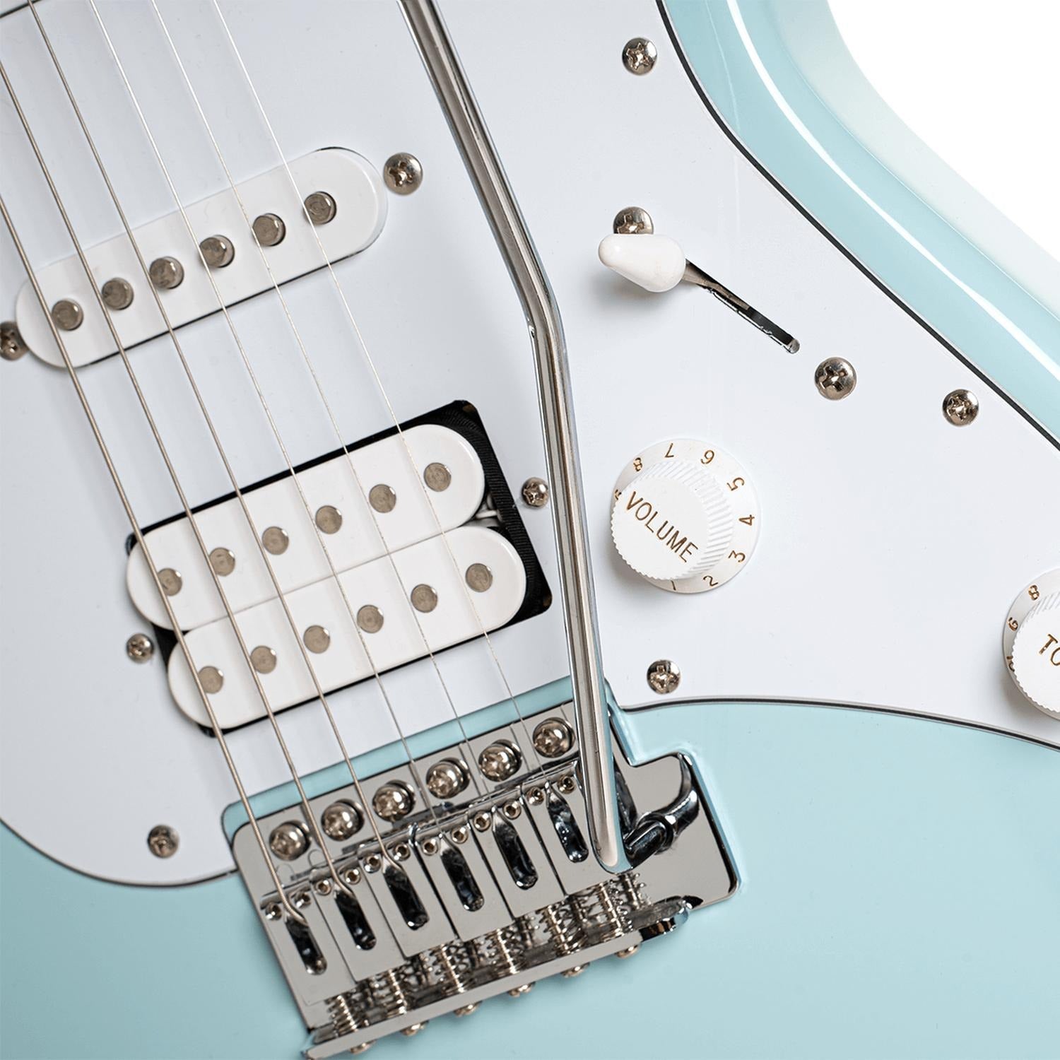 Cort Electric Guitars Cort G200 6 String Electric Guitar #color_sky-blue