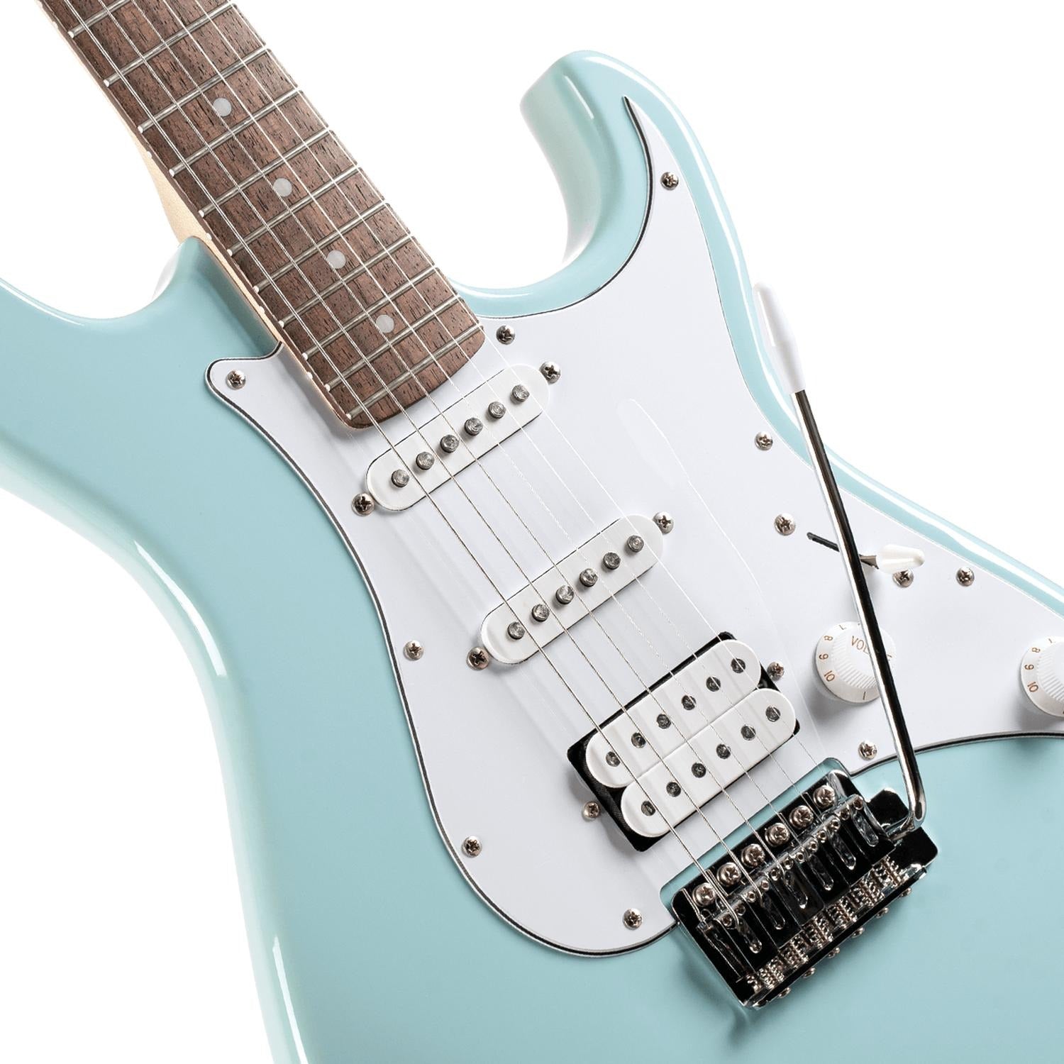 Cort Electric Guitars Cort G200 6 String Electric Guitar #color_sky-blue