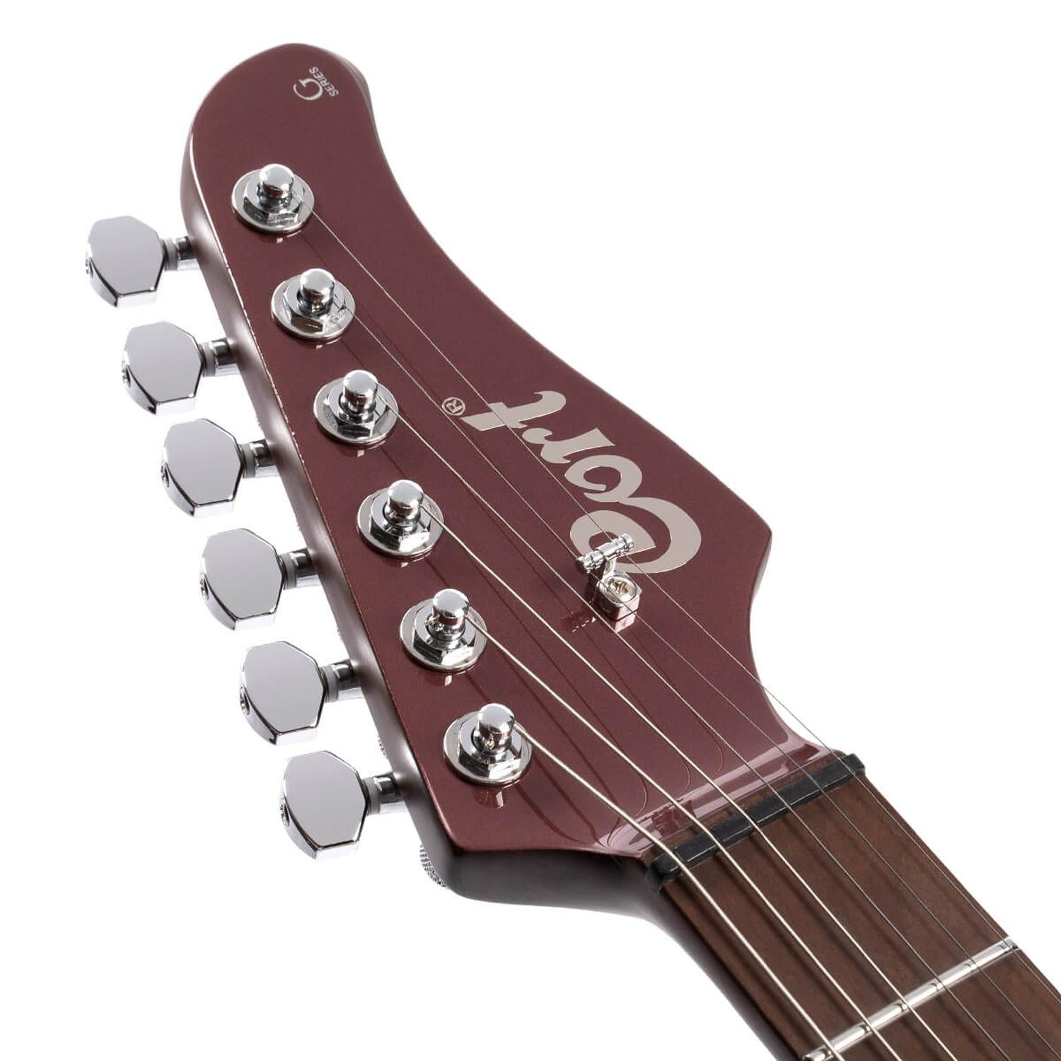Cort Electric Guitars Cort G300 Pro G Series 6 String Electric Guitar #color_vivid-burgundy