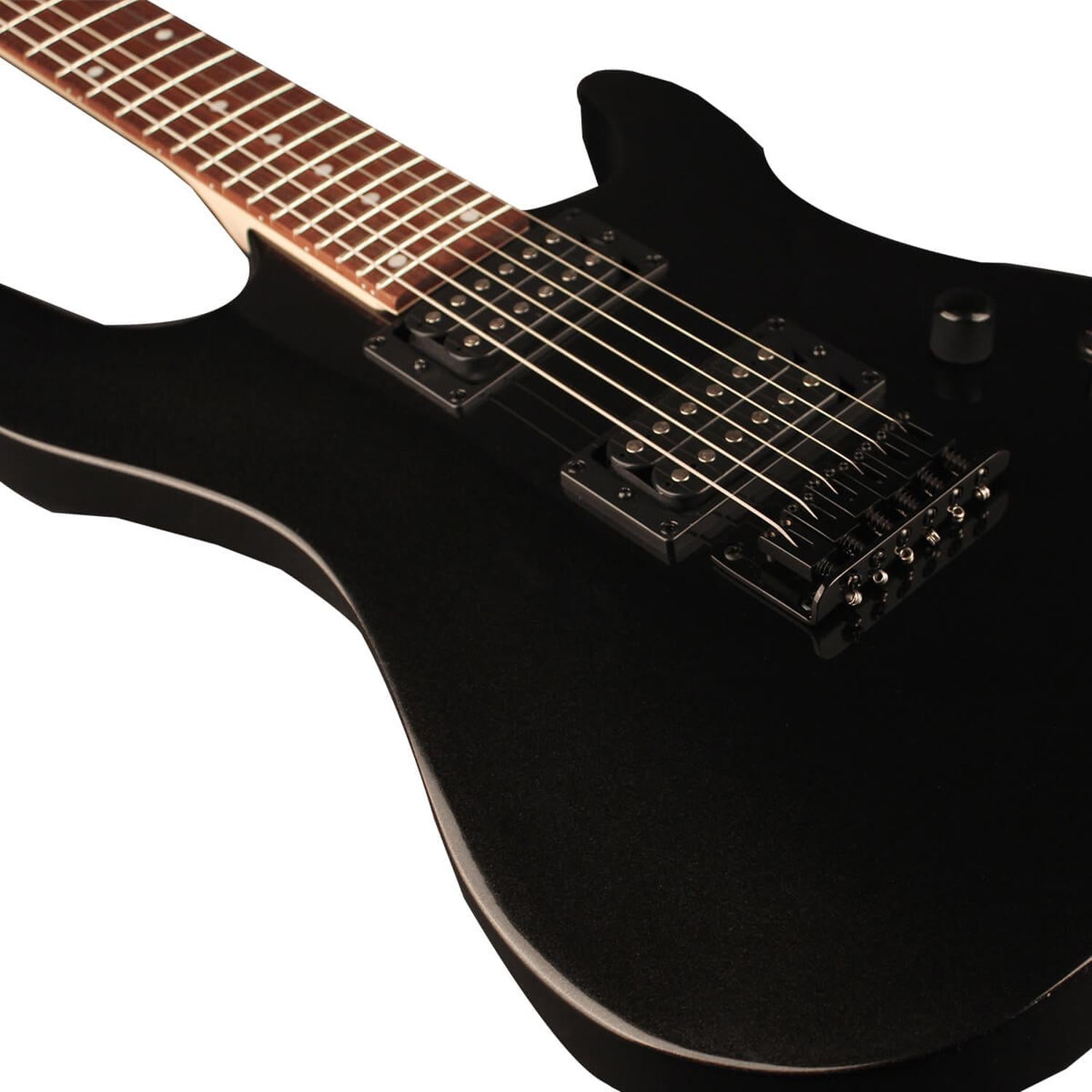 Cort Electric Guitars Cort KX100 HT 6 String Electric Guitar #color_black-metallic,type_bundle