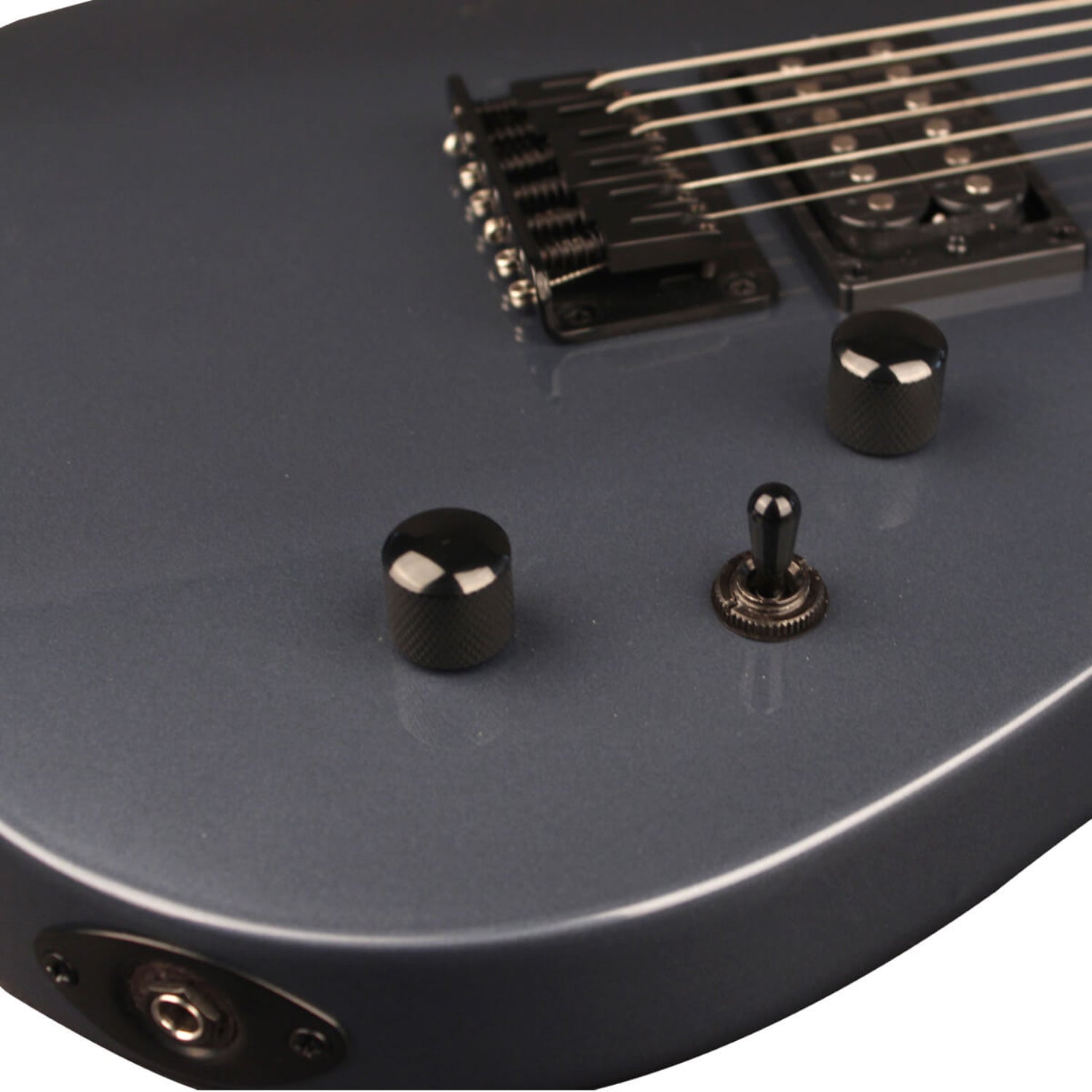 Cort Electric Guitars Cort KX100 HT 6 String Electric Guitar #color_metallic-ash,type_bundle