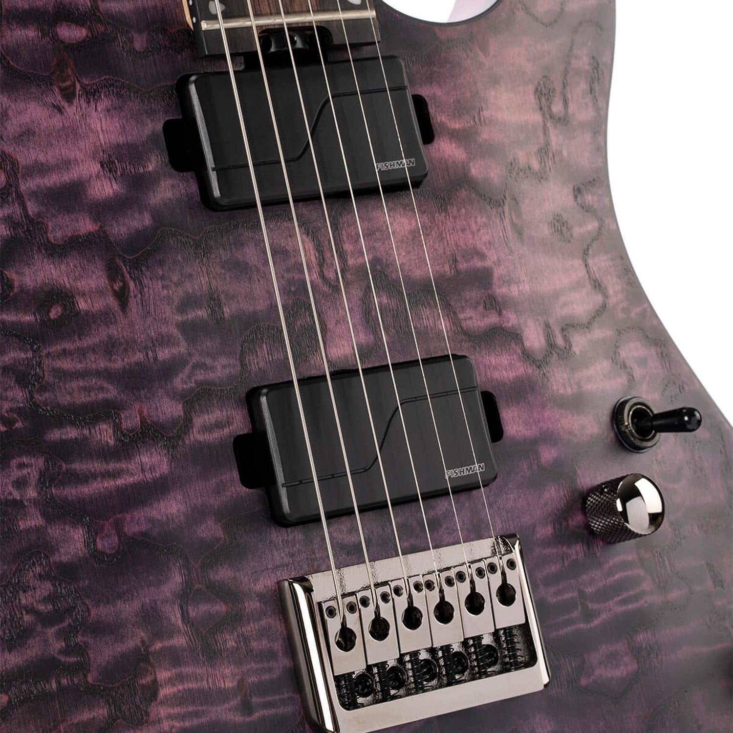 Cort Electric Guitars Cort KX500 Etched 6-Strings Electric Guitar #color_etched-deep-violet