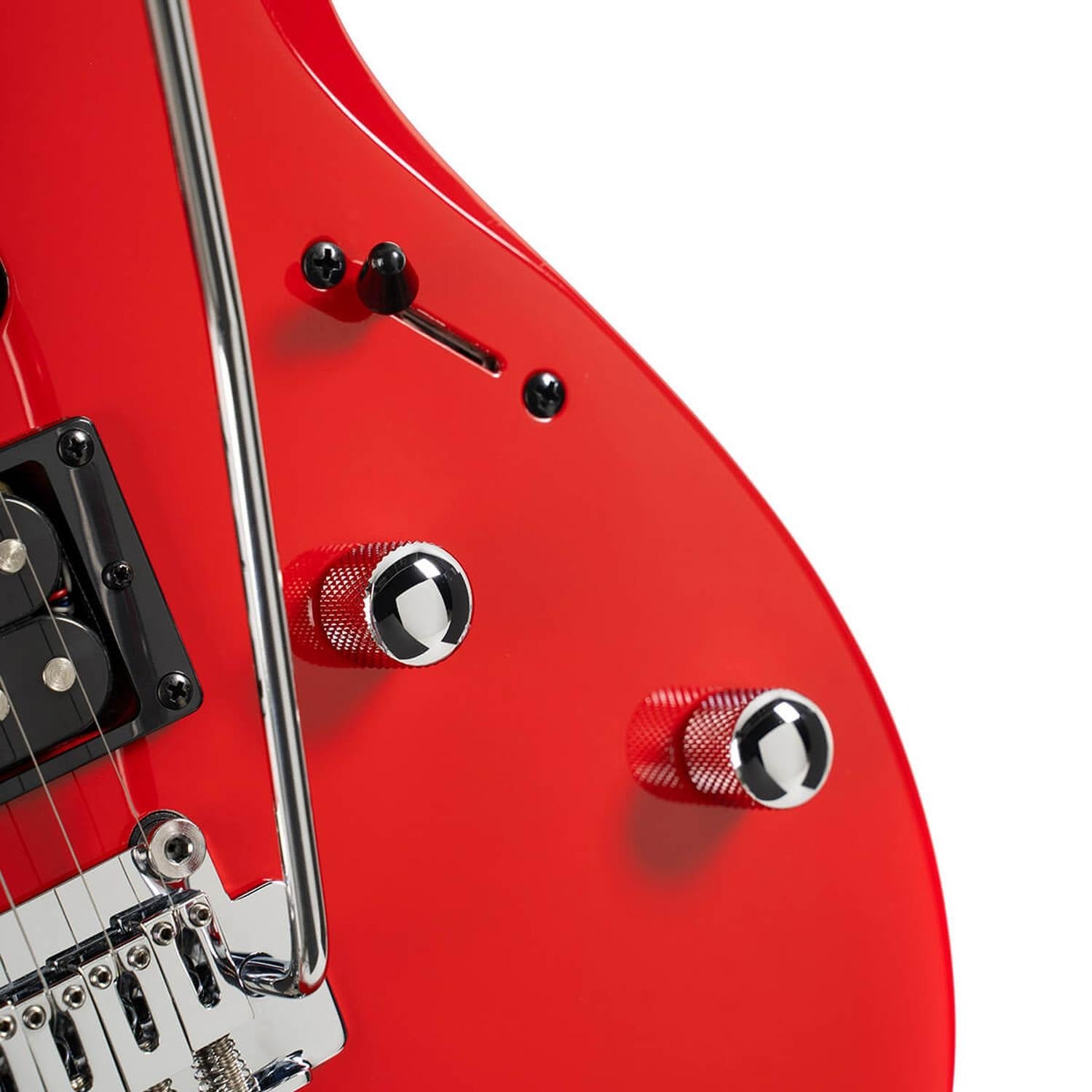 Cort Electric Guitars Cort X200 X Series 6 String Electric Guitar #color_candy-red