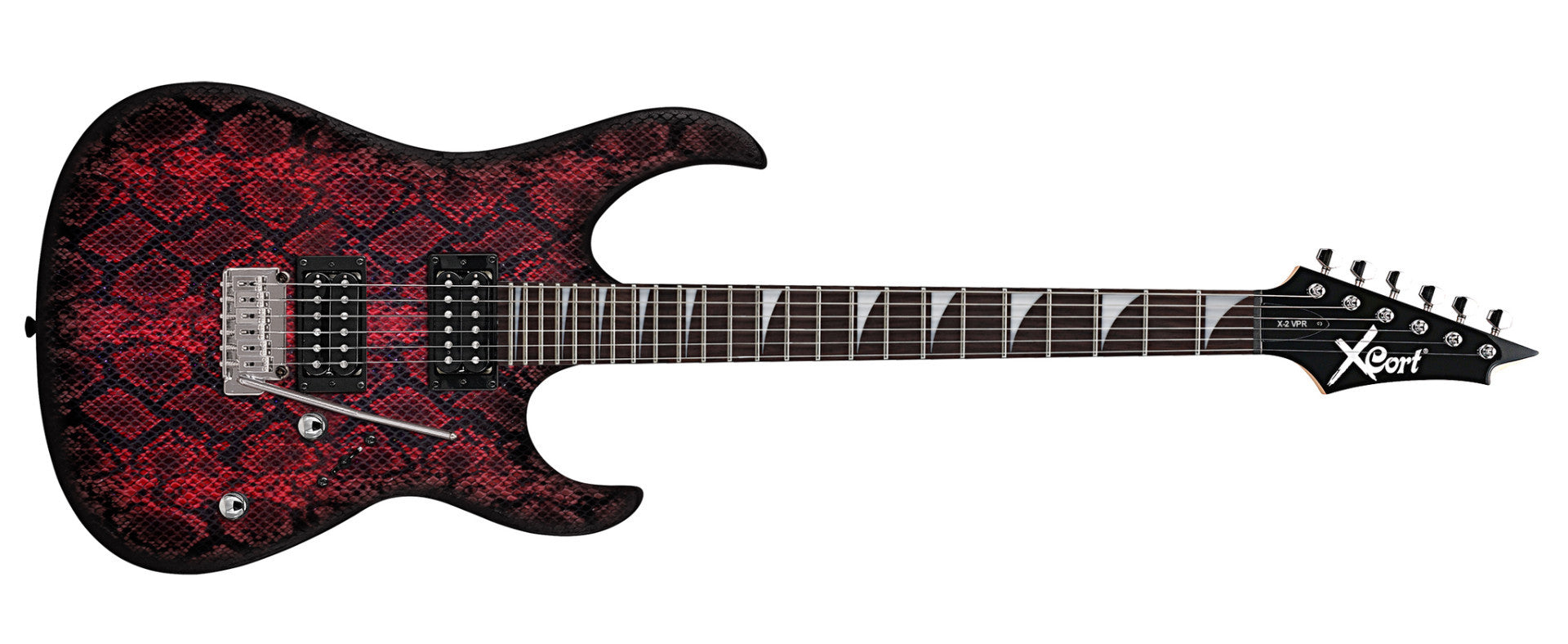 cort electric guitars cort x2vprdrs unique snakeskin look electric guitar