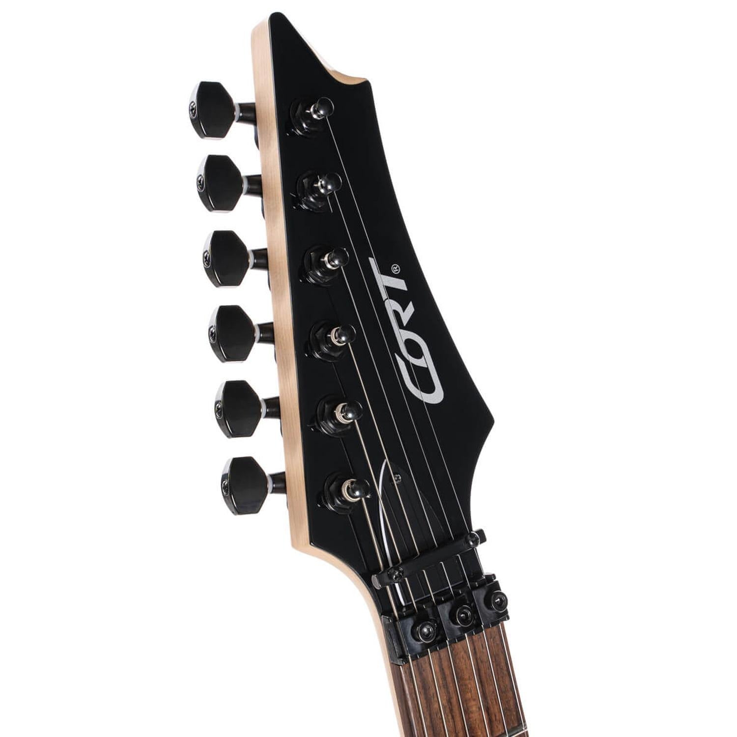 Cort Electric Guitars Cort X300 6 String Electric Guitar #color_flip-blue