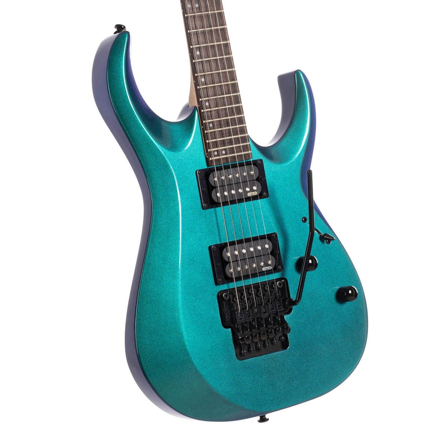 Cort Electric Guitars Cort X300 6 String Electric Guitar #color_flip-blue