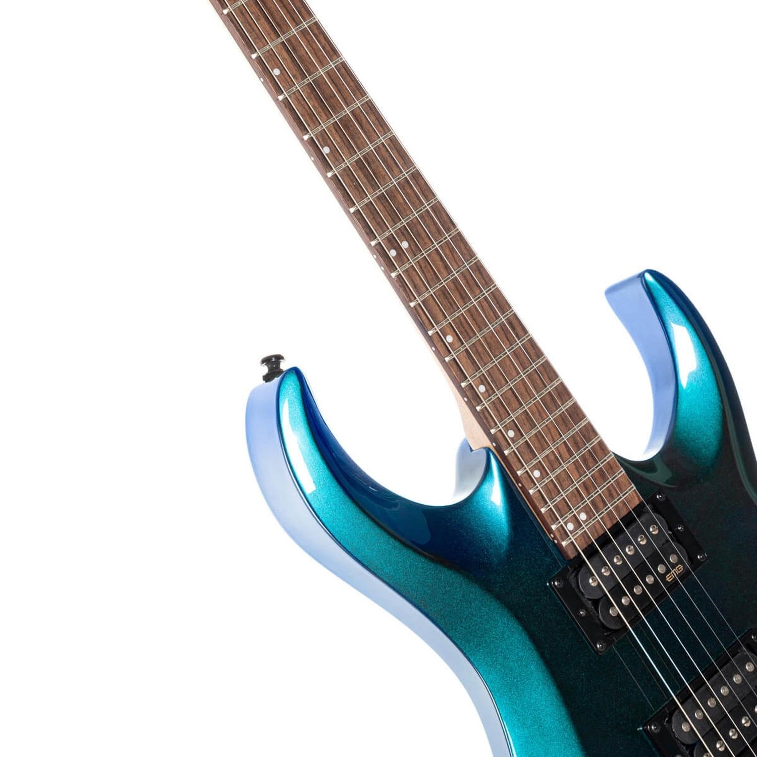 Cort Electric Guitars Cort X300 6 String Electric Guitar #color_flip-blue