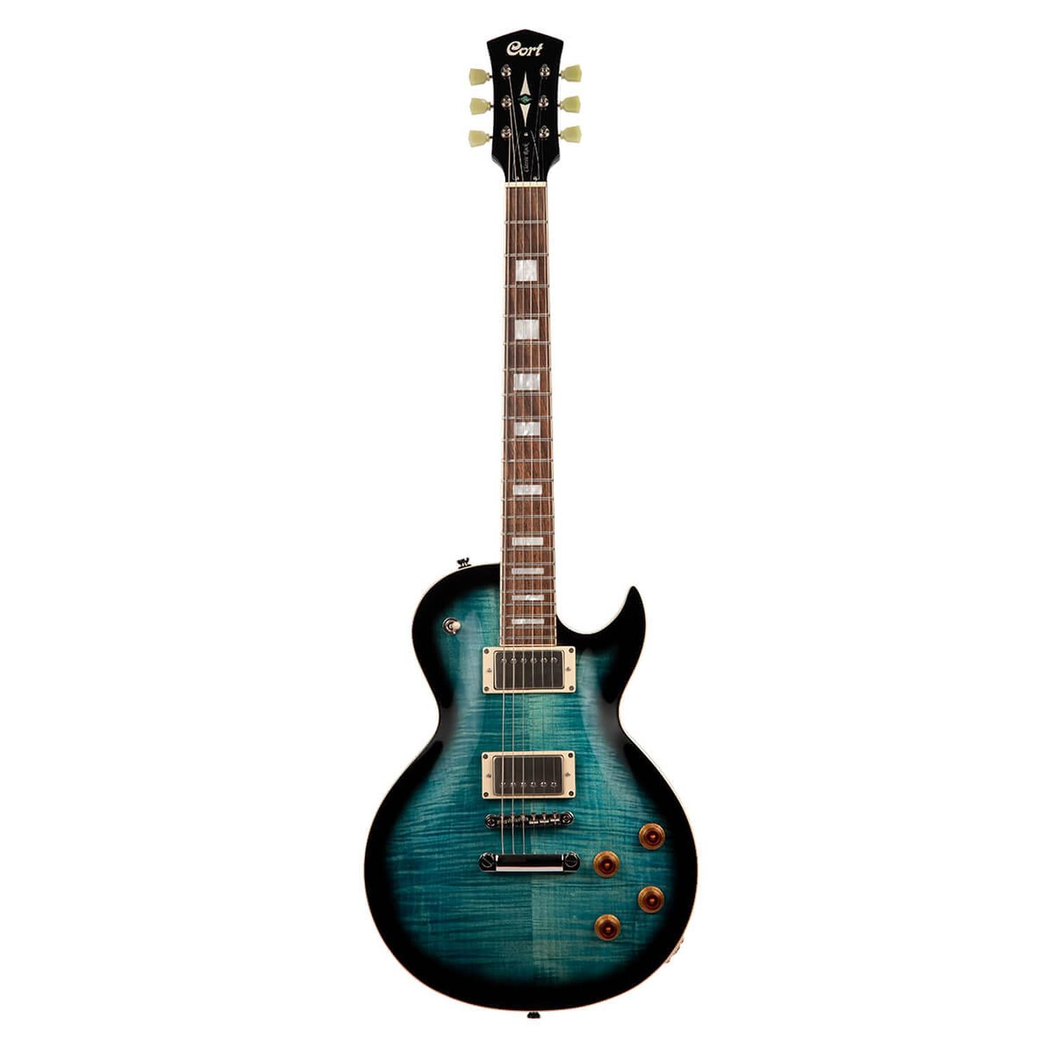Cort Electric Guitars Dark Blue Burst Cort CR250 6 String Electric Guitar #color_dark-blue-burst