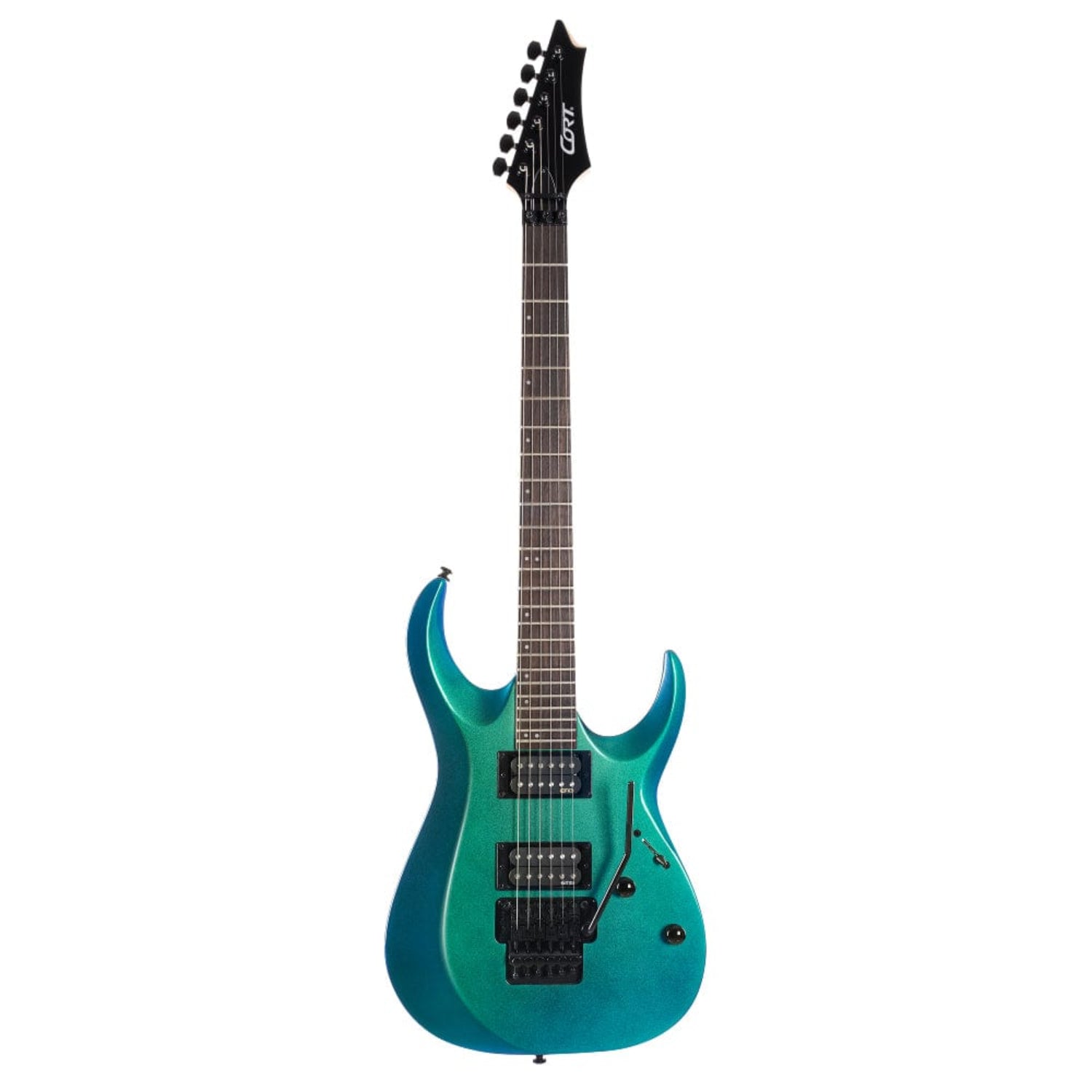 Cort Electric Guitars Flip Blue / Rosewood Cort X Series X300 6-String Electric Guitar