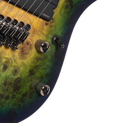 Cort Electric Guitars Mariana Blue Burst Cort KX508 Multi Scale II 8 String Electric Guitar 