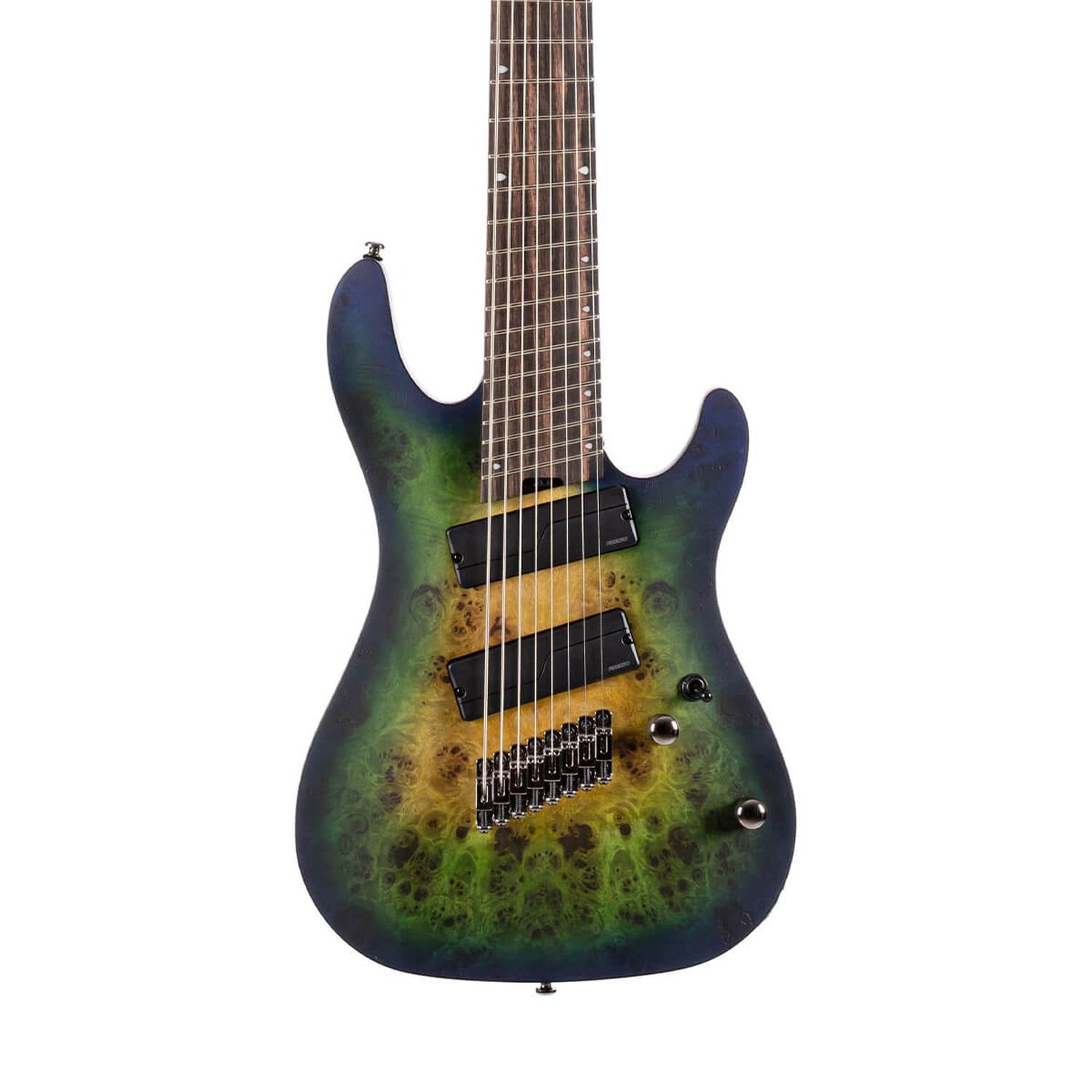 Cort Electric Guitars Mariana Blue Burst Cort KX508 Multi Scale II 8 String Electric Guitar 