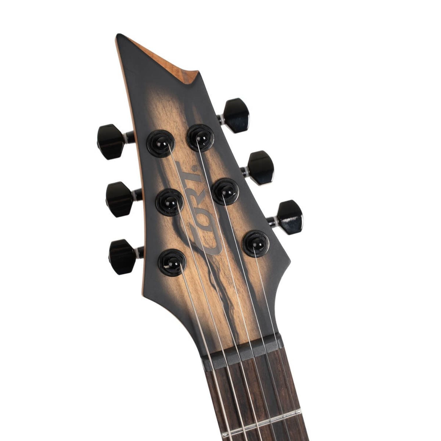Cort Electric Guitars Natural Black Burst Cort KX500 Pale Moon 6 String Electric Guitar 