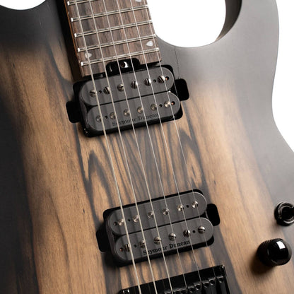 Cort Electric Guitars Natural Black Burst Cort KX500 Pale Moon 6 String Electric Guitar 
