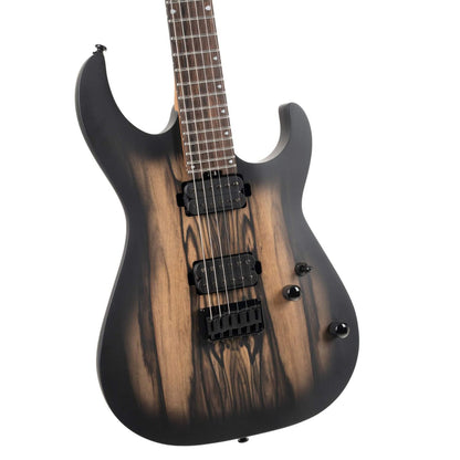 Cort Electric Guitars Natural Black Burst Cort KX500 Pale Moon 6 String Electric Guitar 