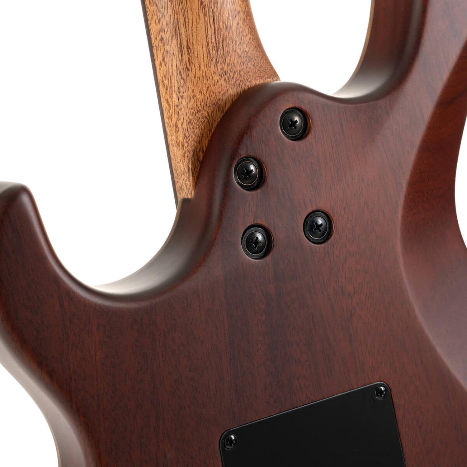 Cort Electric Guitars Open Pore Black Cort KX Series KX700 Evertune 6 String Electric Guitar 