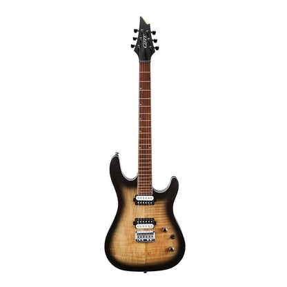 Cort Electric Guitars Open Pore Raw Burst Cort KX300 KX Series 6 String Electric Guitar 