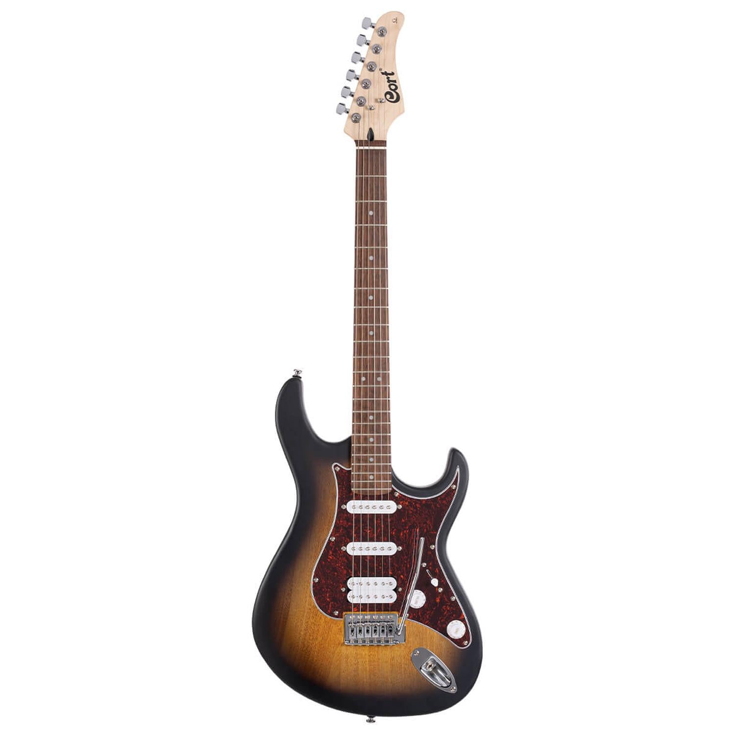 Cort Electric Guitars Open Pore Sunburst Cort G Series G110 6 String Electric Guitar 