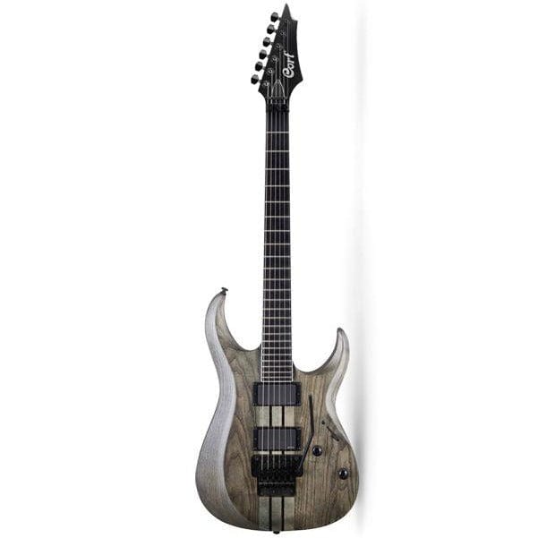 cort electric guitars open pore trans grey cort x500 6-string electric guitar   #color_open-pore-trans-grey