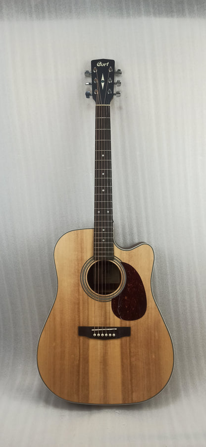 Cort Electro Acoustic Guitars 2.02302E+11 Cort MR500E Dreadnought Cutaway Electro Acoustic Guitar - Open Box B Stock 