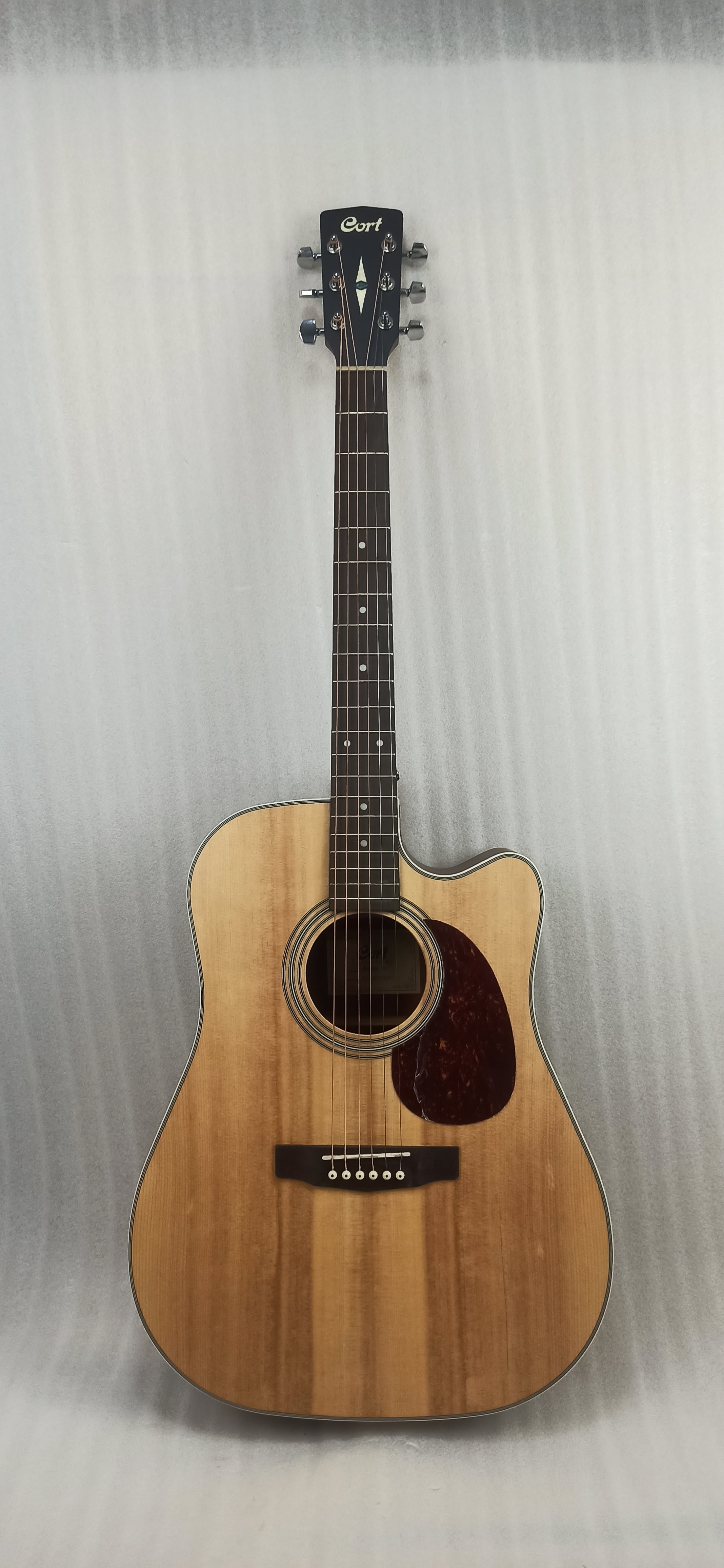 Cort Electro Acoustic Guitars 2.02302E+11 Cort MR500E Dreadnought Cutaway Electro Acoustic Guitar - Open Box B Stock 
