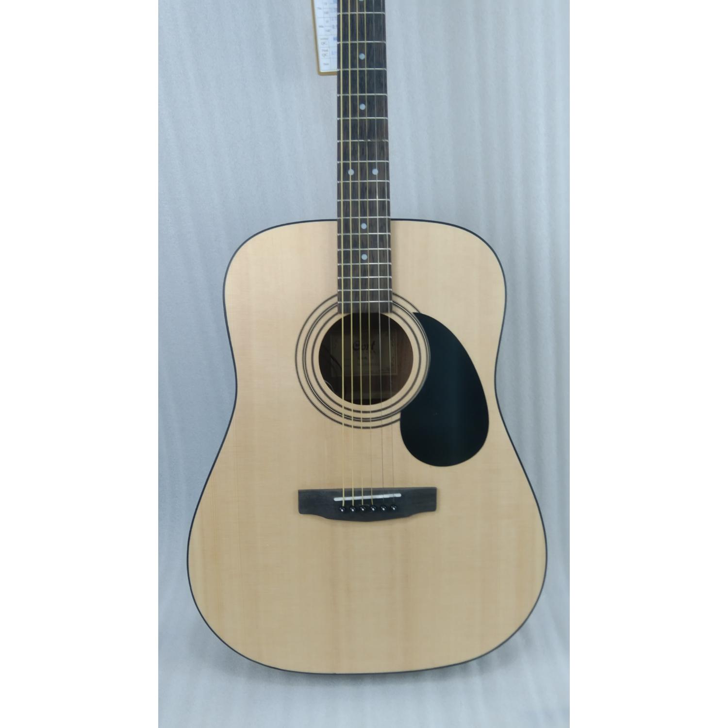 Cort Electro Acoustic Guitars 202501075371 Cort AD810E Dreadnought Electro Acoustic Guitar - Open Pore Natural - Open Box #barcode_202501075371