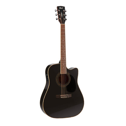 Cort Electro Acoustic Guitars Black Cort AD880CE Cutaway Electro Acoustic Guitar