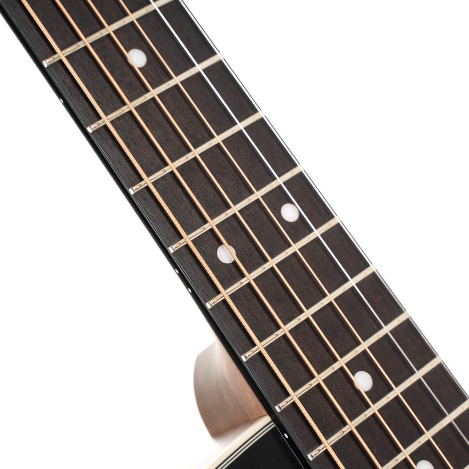 Cort Electro Acoustic Guitars Black Satin Cort L100OCF-CED 6 String Semi Electro Acoustic Guitar 