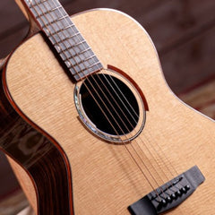 Cort Electro Acoustic Guitars Cort Abstract Delta 6 String Electro Acoustic Guitar with Case - Natural Glossy