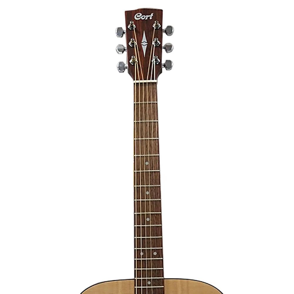 Cort Electro Acoustic Guitars Cort AD 850 Solid Top 6 String Electro Acoustic Guitar - Open Pore