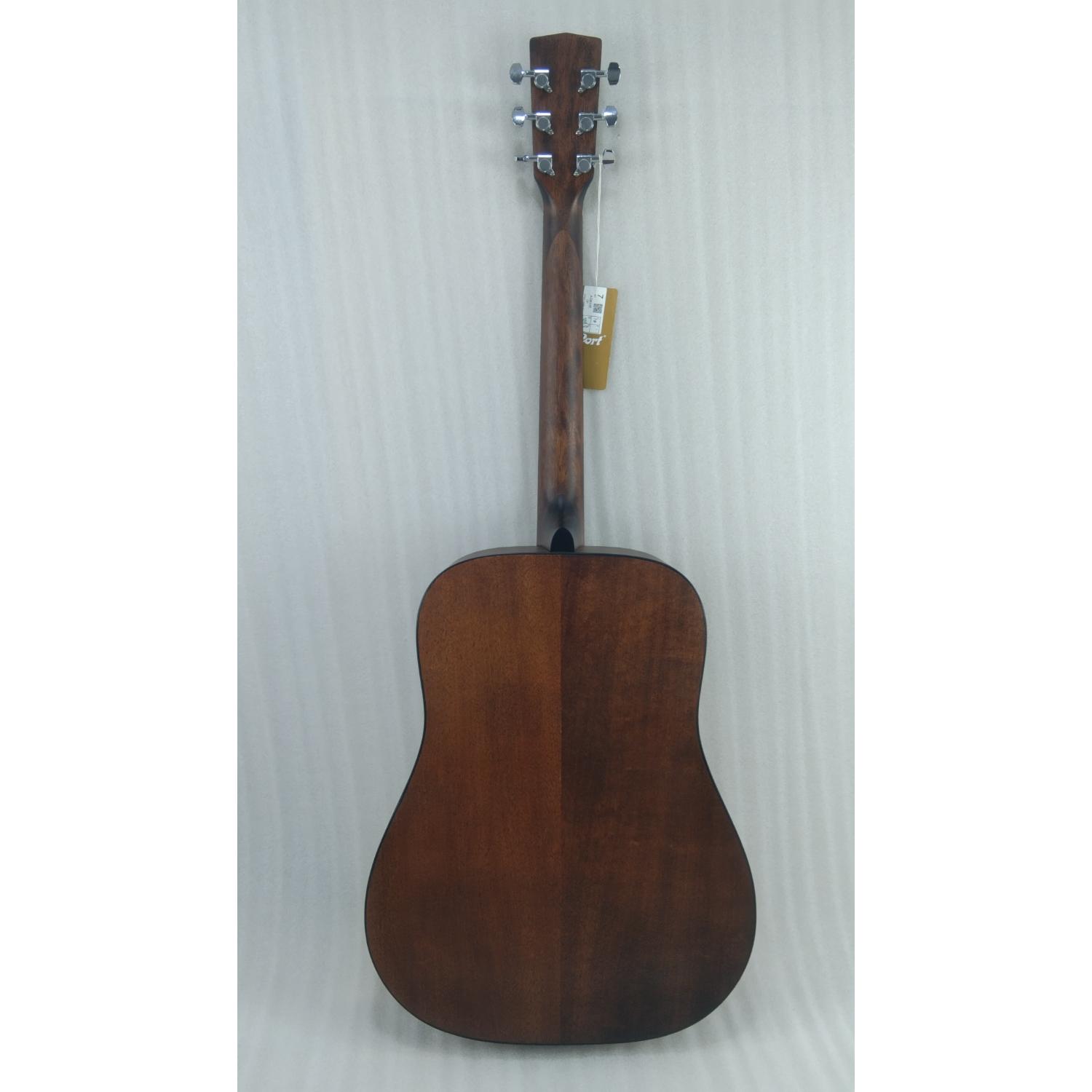 Cort Electro Acoustic Guitars Cort AD810E Dreadnought Electro Acoustic Guitar - Open Pore Natural - Open Box #barcode_202501075371