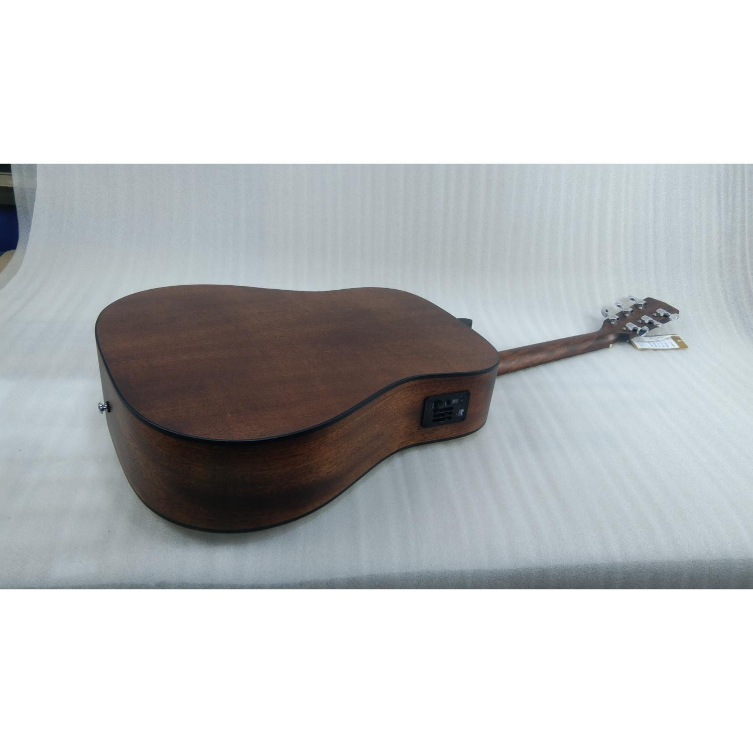 Cort Electro Acoustic Guitars Cort AD810E Dreadnought Electro Acoustic Guitar - Open Pore Natural - Open Box #barcode_202501075371