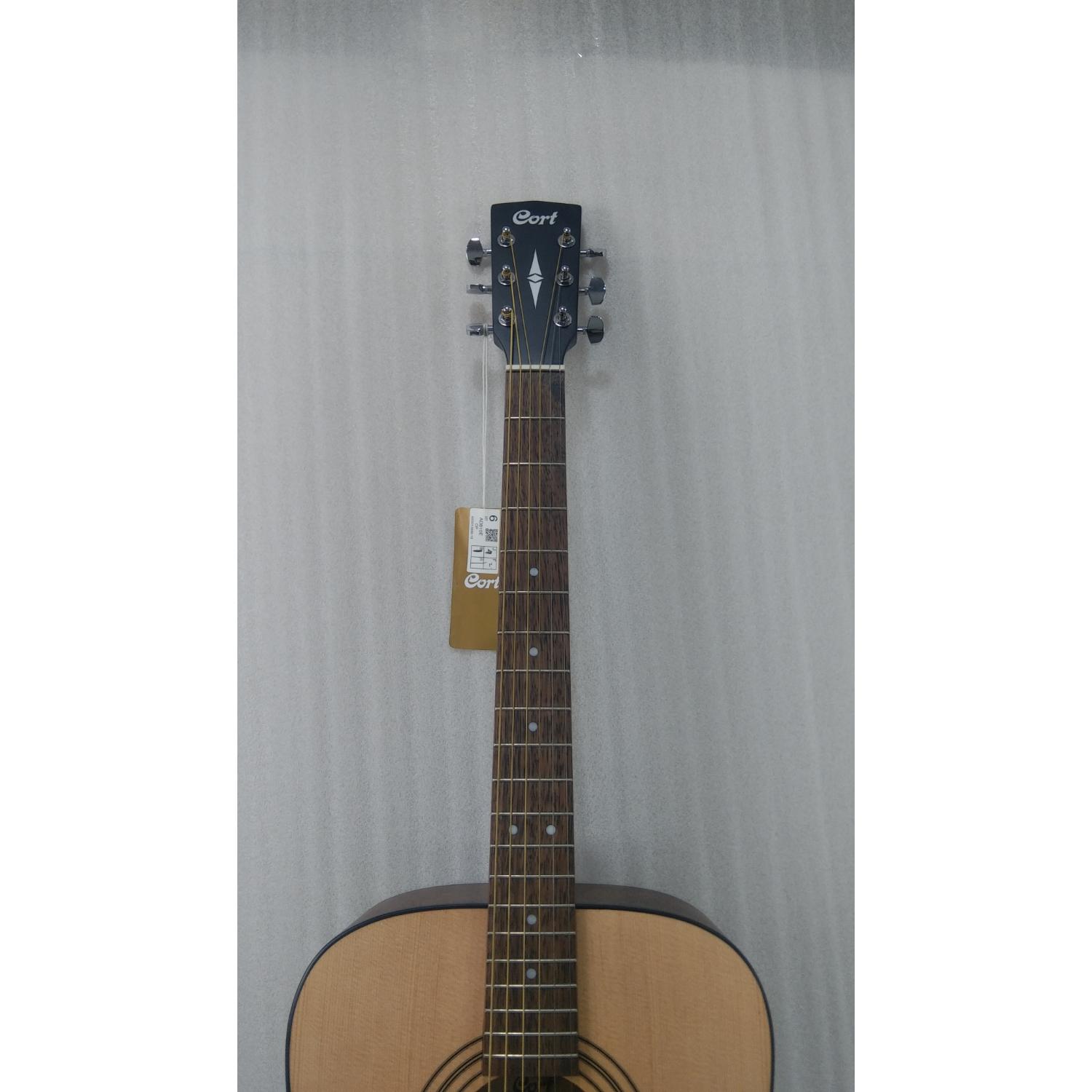 Cort Electro Acoustic Guitars Cort AD810E Dreadnought Electro Acoustic Guitar - Open Pore Natural - Open Box